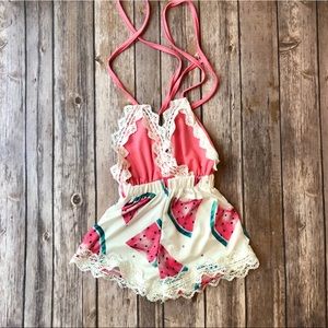 Baby girl romper